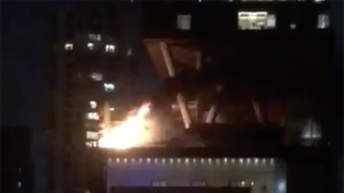 Video: Fire breaks out in Mukesh Ambanis home