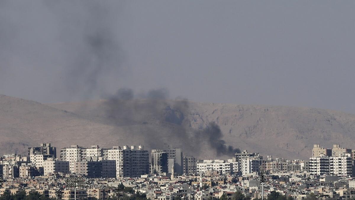 Large explosion rocks Syrian capital