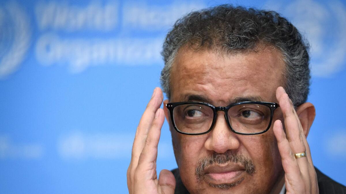 Tedros Adhanom Ghebreyesus served as health minister in Ethiopia’s former government.