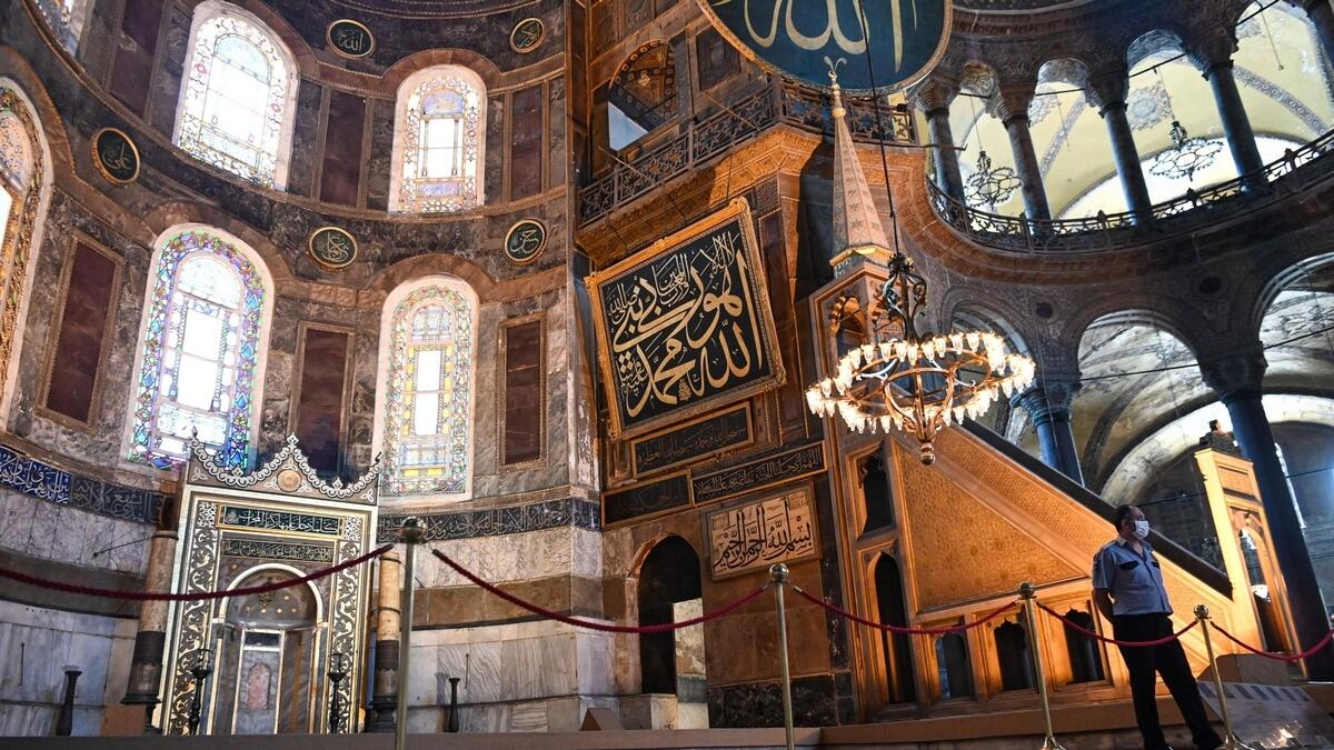 Erdogan, Hagia Sophia