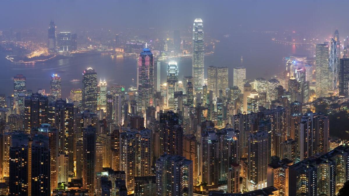Hong Kong was one of the few places in the world unlucky enough to enter the coronavirus pandemic already mired in a deep recession. — File photo