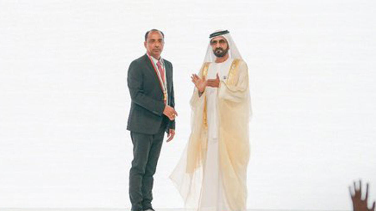 UAE honours Indian expat with Pioneers Award; built a mosque for workers