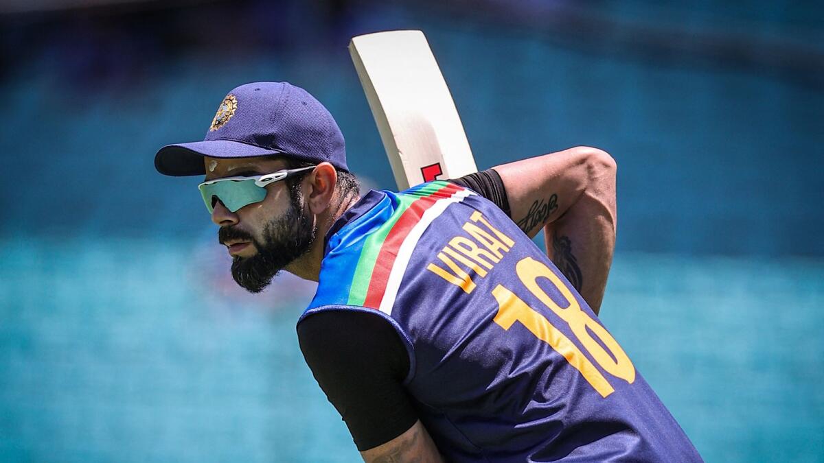 India's captain Virat Kohli is only the fourth athlete to have more than 100 million Instagram followers. (AFP)