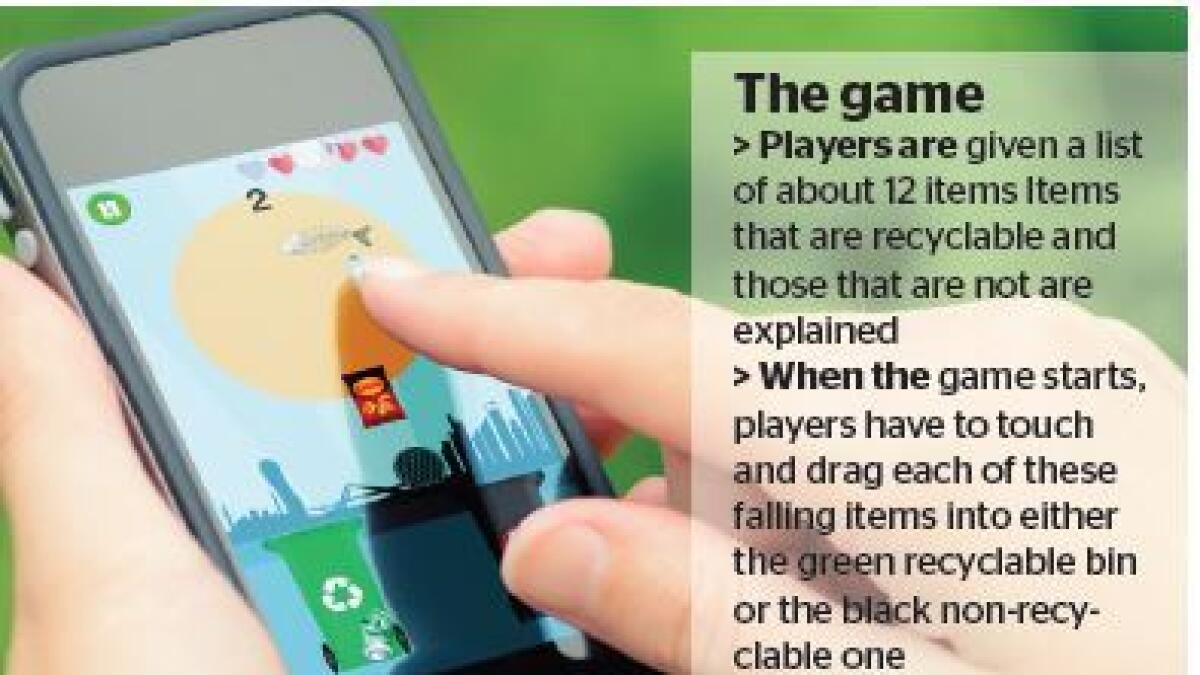 Now, a game for waste segregation, recycling