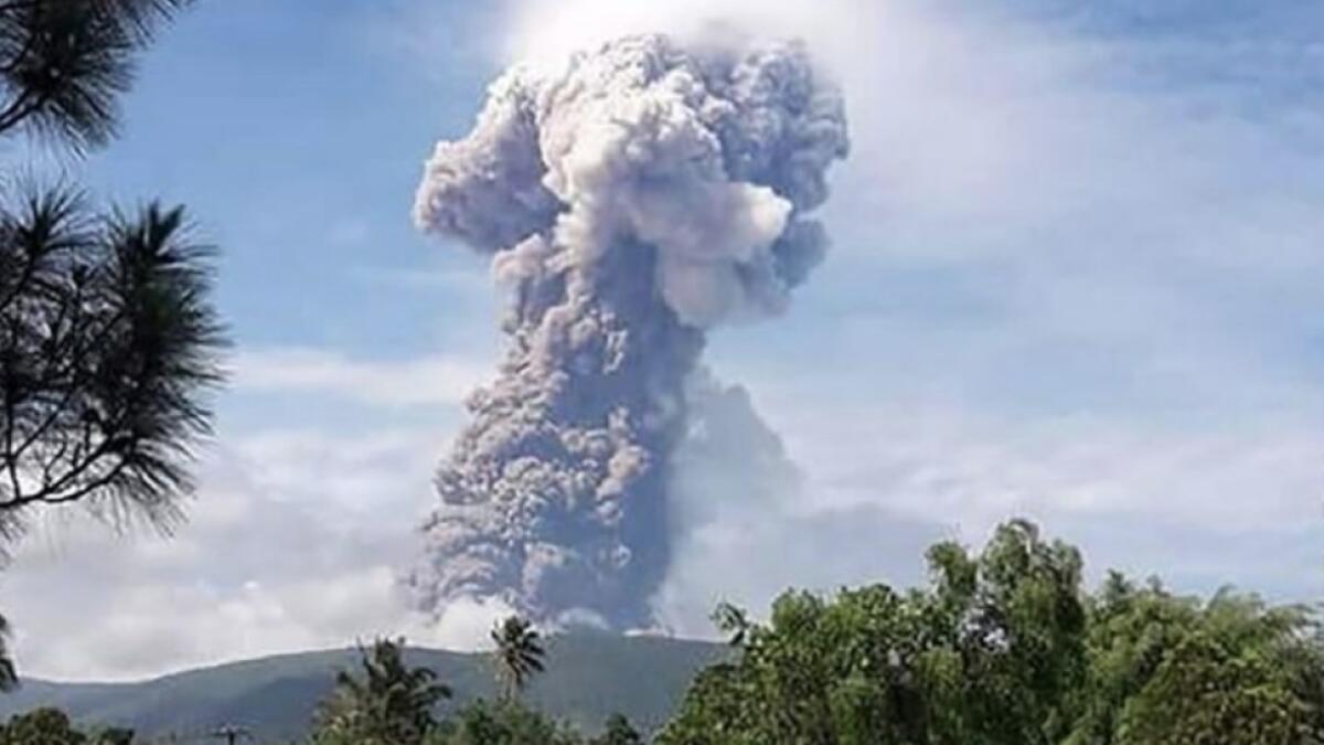 Volcano erupts in Indonesian region hit by tsunami, earthquake
