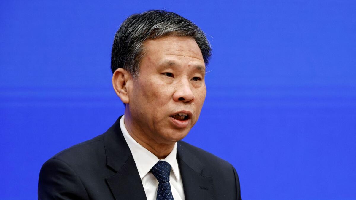 Liu Kun, China's finance minister, joined a meeting of the bloc's finance ministers and central bank chiefs in Bengaluru, India via video link. - Reuters file