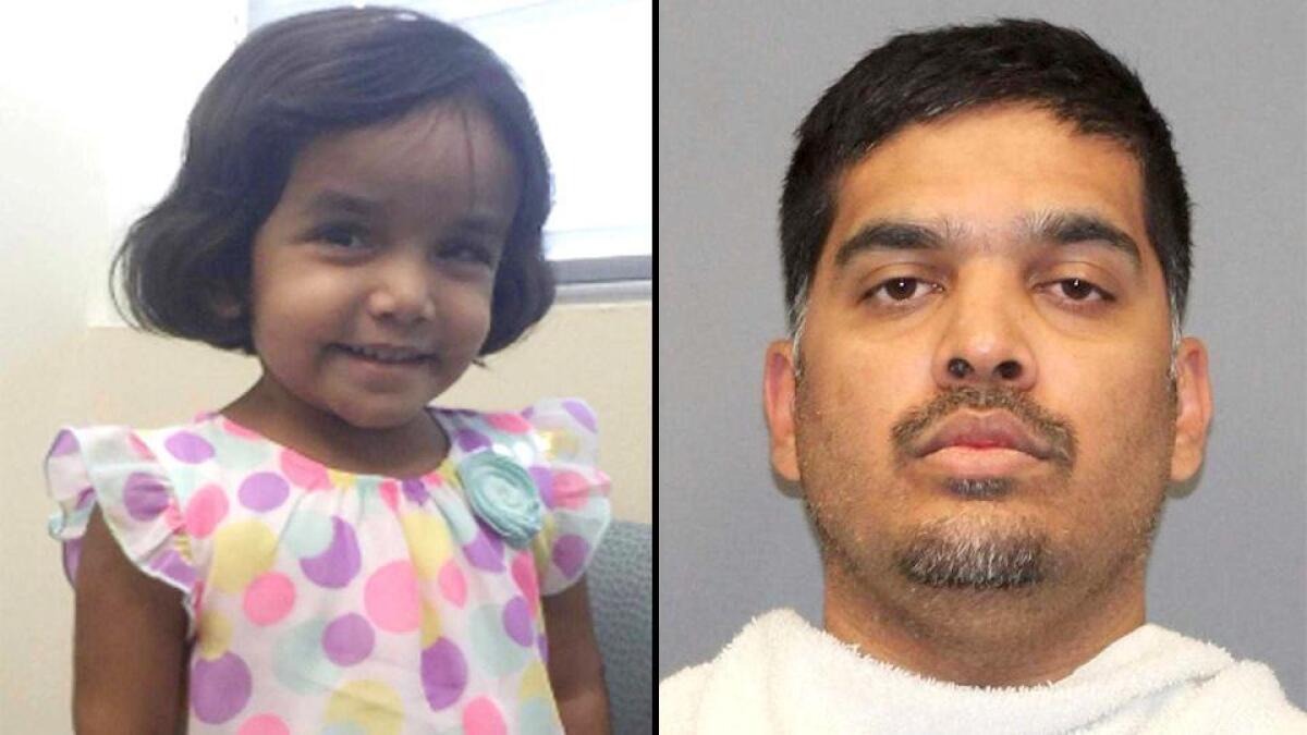 Father of missing Indian girl charged with first-degree felony 