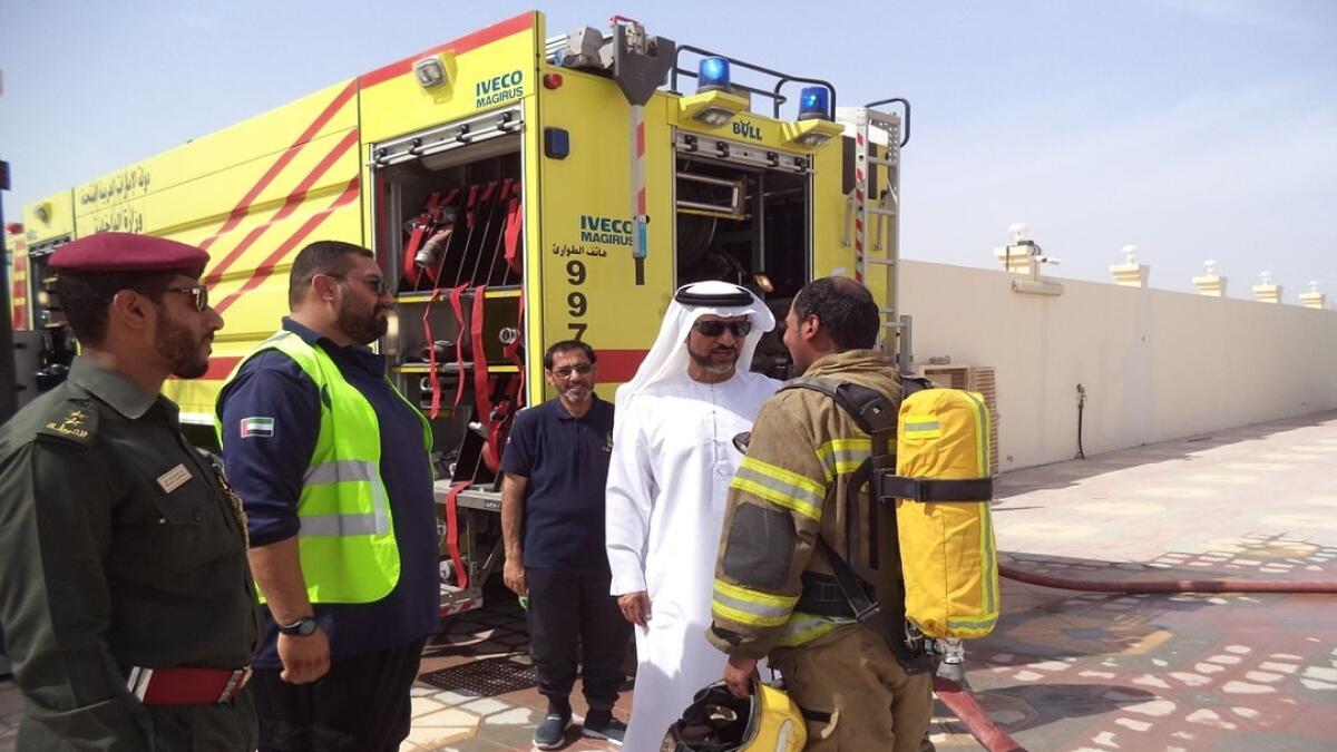 People evacuated from Fujairah villa after fire