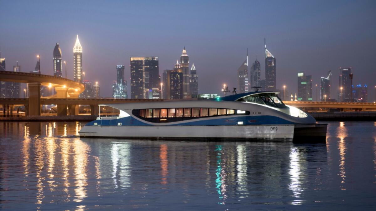 Now, hop between two malls in Dubai in a ferry 