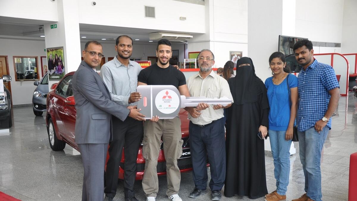 Al Habtoor Motors rewards 10 Mitsubishi customers with Lancer EX cars