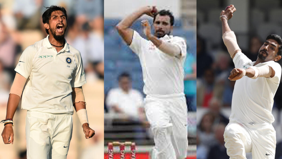India pacers Ishant, Shami and Bumrah get special treatment