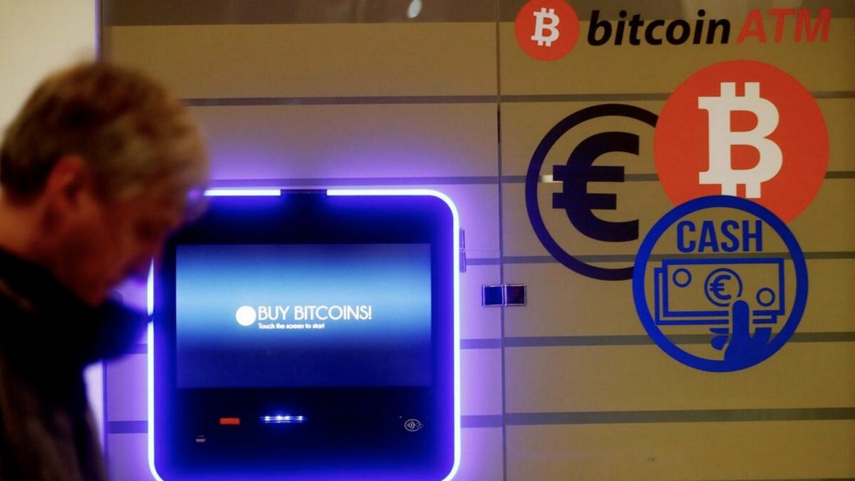 Withdraw cash from ATM using Bitcoin account in UAE