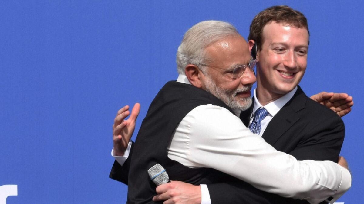 facebook, narendra modi, mark zuckerberg, RSS, BJP