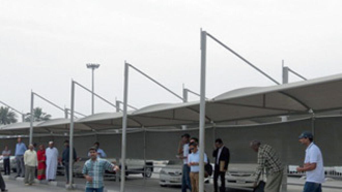 Summer’s a breeze at  Sharjah bus station