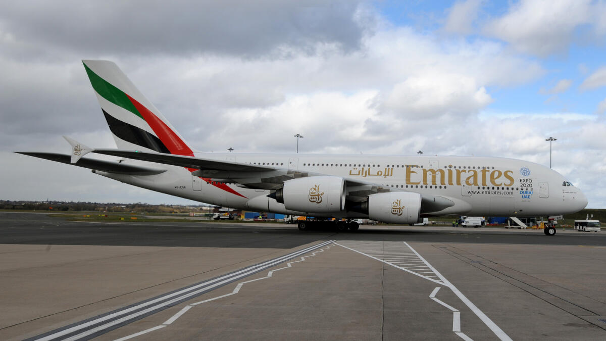 Emirates A380 flies daily to Birmingham