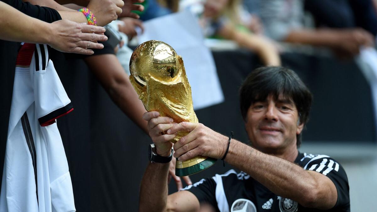 Under Joachim Loew, Germany won the 2014 World Cup. (AFP file)