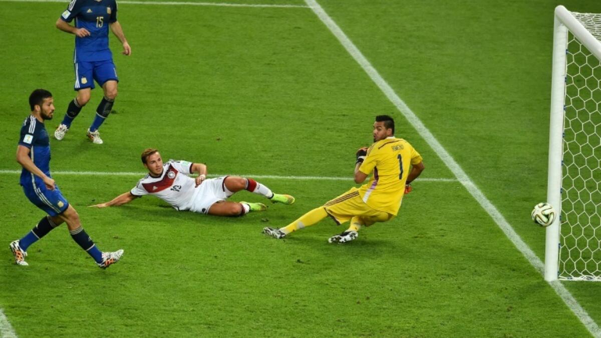 Mario Goetze scored the winning goal in the 2014 World Cup final for Germany against Argentina. - AFP file