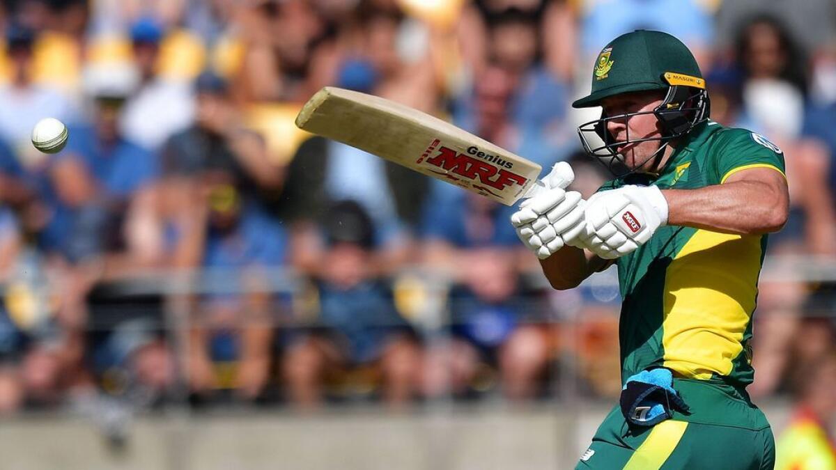 CricketL De Villiers record sets up thumping win over New Zealand in third ODI