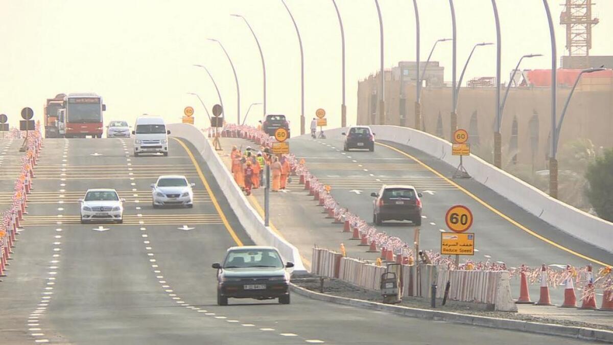 2 more lanes of Jumeirah Bridge opens