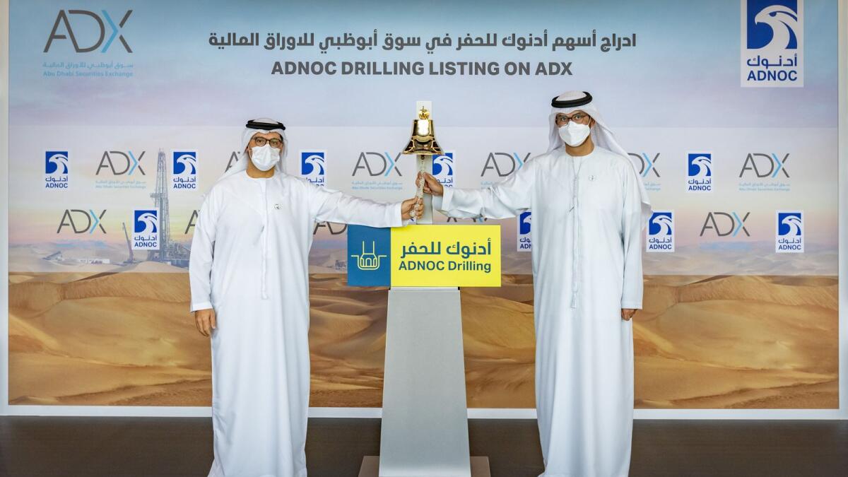 The newly-listed unit of Abu Dhabi oil giant Adnoc surged 30 per cent to D3.05 in early trading but later closed at Dh2.95 per share with 242.33 million shares traded on the exchange on debut. — Supplied photo