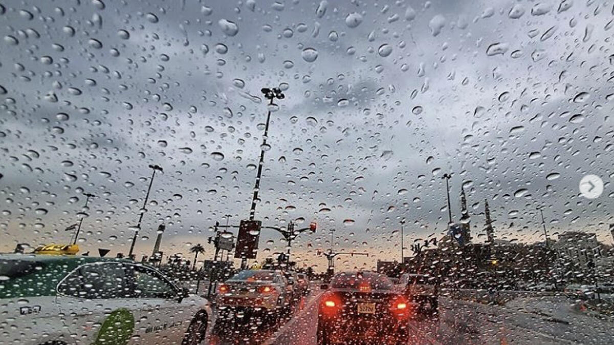 There will also be a chance of rainfall until Wednesday. - (Photo by M. Sajjad)