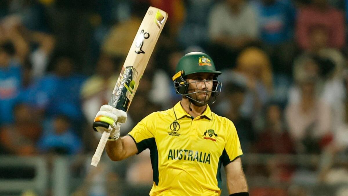 Glenn Maxwell took Australia to a remarkable win from a hopeless situation against Afghnaistan. - Reuters