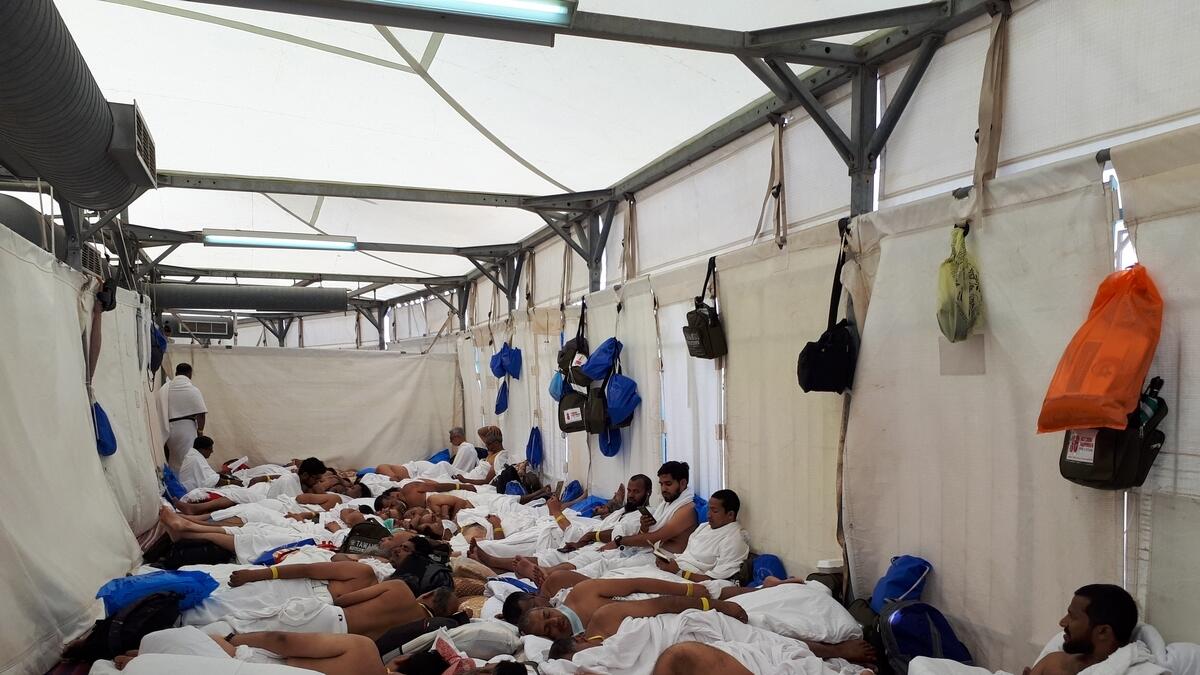 Haj diary: Sharing a tent with 125 others