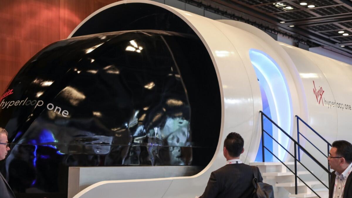 Virgin Hyperloop One, Dubai South, Dubai airport, Dubai to Abu Dhabi hyperloop