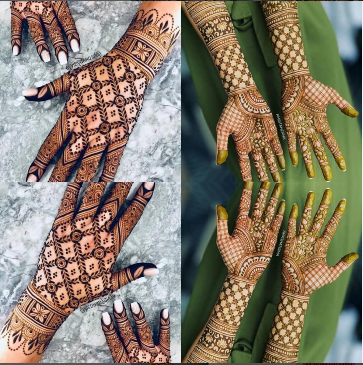 Vandana's henna design