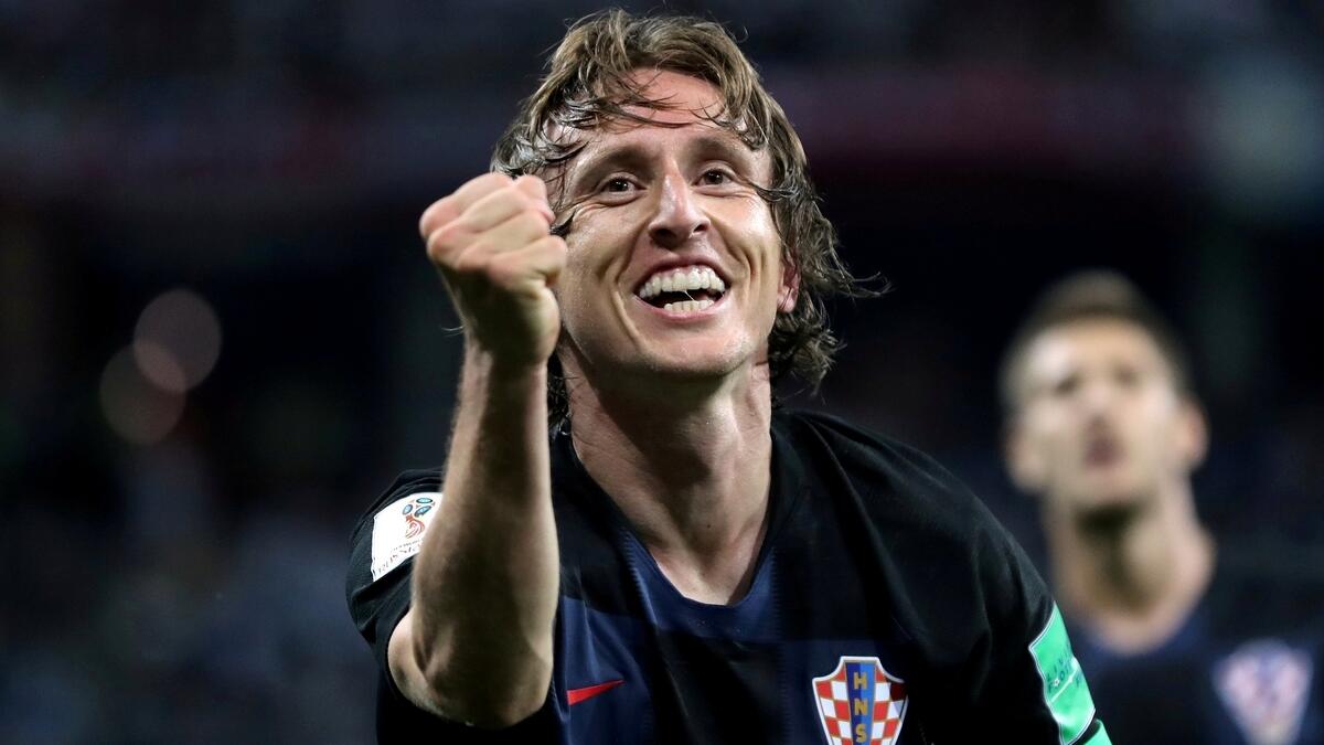 Croatian star midfielder Luka Modric. Photo: File
