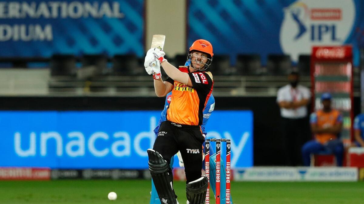 David Warner needs to lead from the front if SRH harbour any hope to qualify for playoffs. — IPL