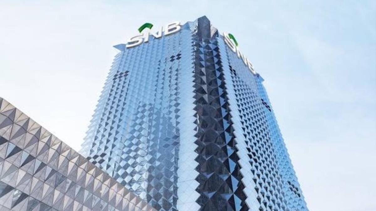 SNB posted net profit of SR4.725 billion ($1.26 billion) in the quarter, up from SR3.98 billion a year earlier. — File photo