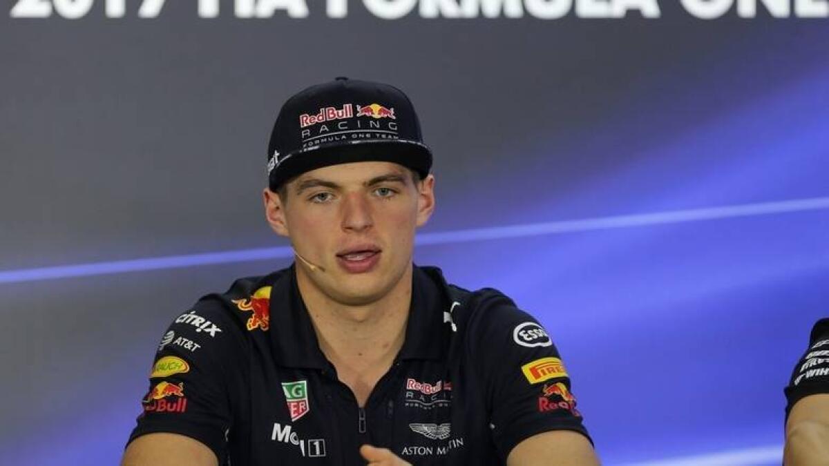 Red Bull's Max Verstappen. - KT file