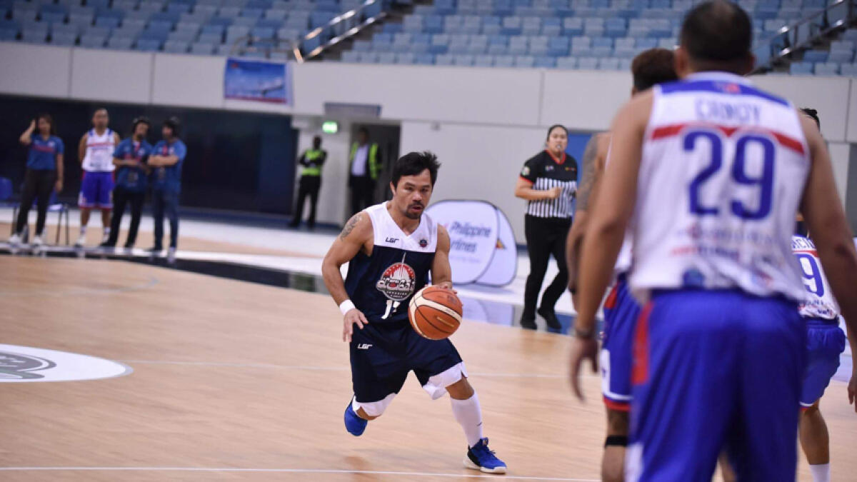Pacman fires 42 as Team MPBL draw level