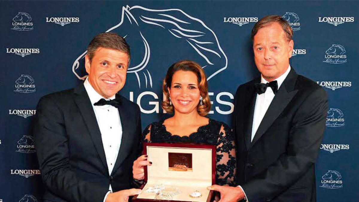 Princess Haya gets Longines Award