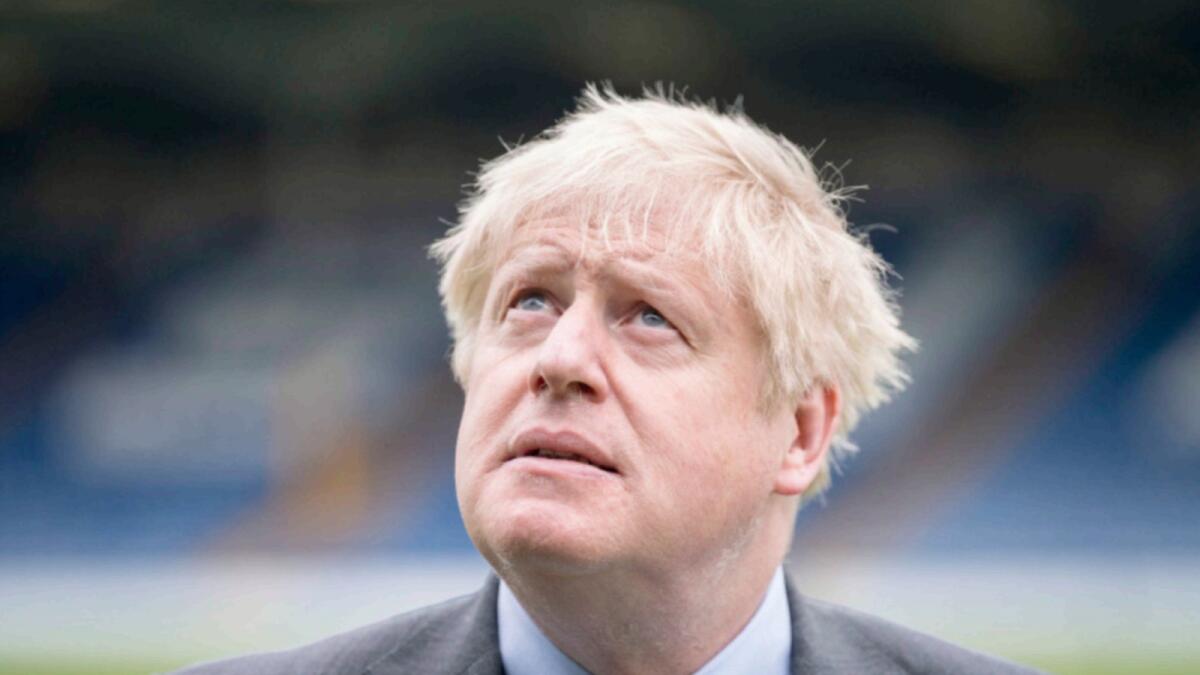 British Prime Minister Boris Johnson. — AFP