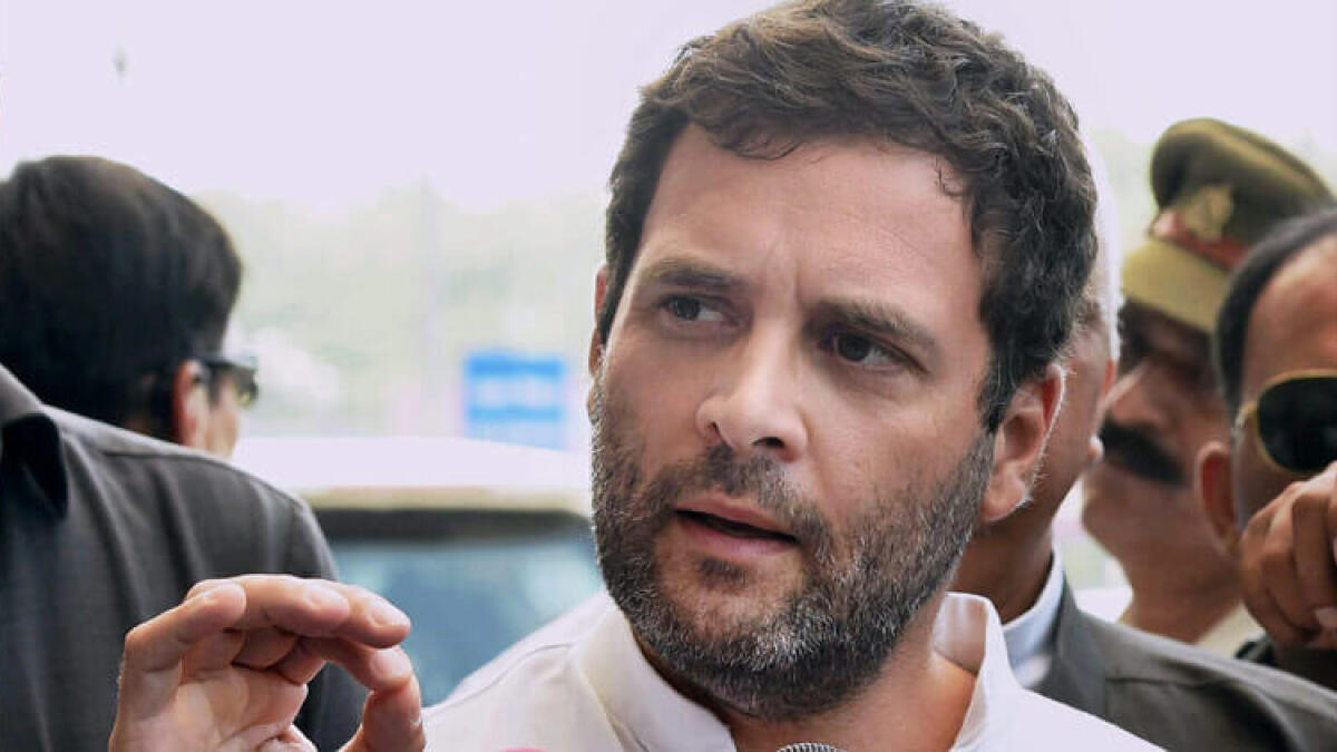 Dont you feel ashamed: Rahul confronts cops