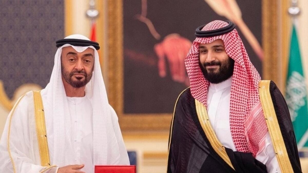 saudi crown prince, condoles, sheikh mohamed, death, brother