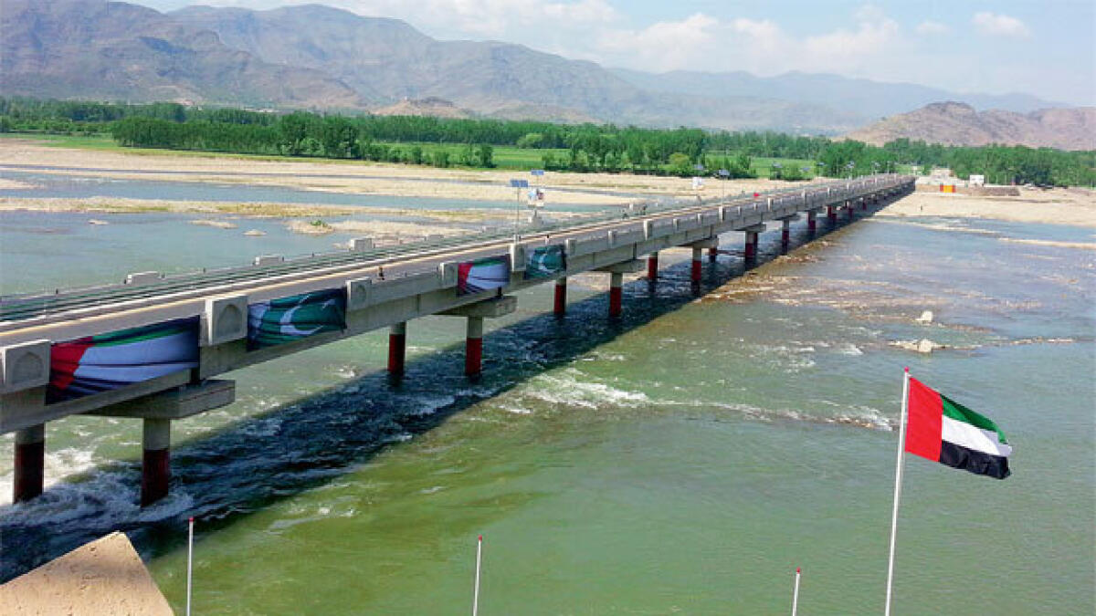 UAE-funded bridge opens in Pakistan