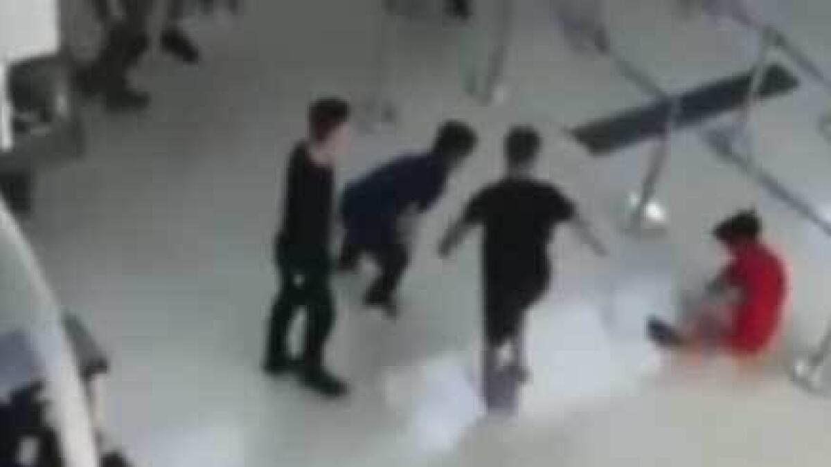 Video: Airline employee slapped, kicked to the ground for refusing selfie