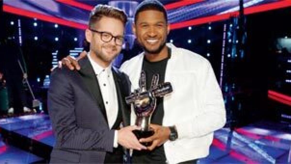 Usher nabs first Voice victory with Josh Kaufman
