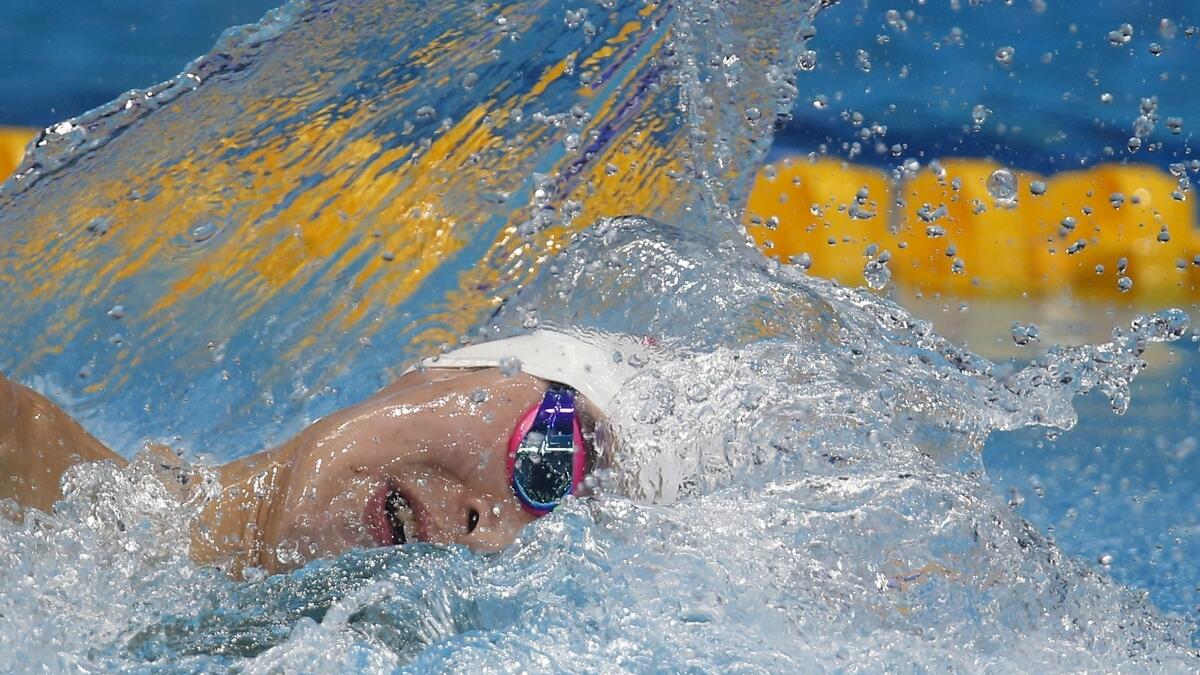 Chinas Sun, American Ledecky light up world swimming championships