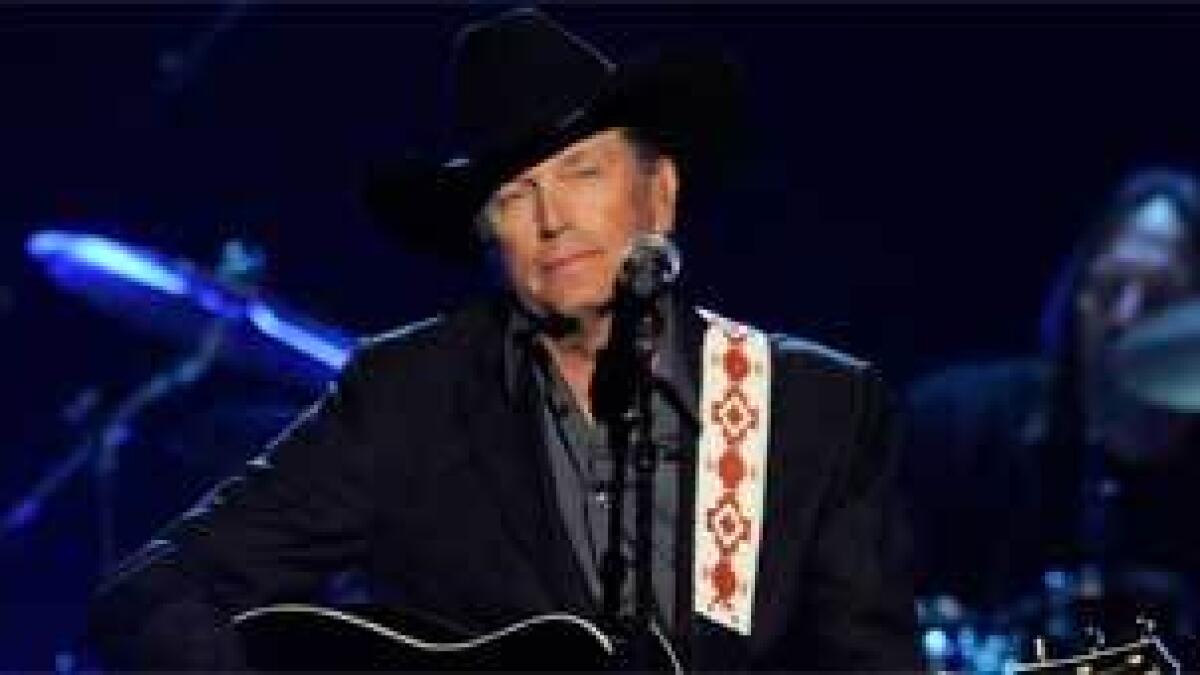 Country star George Strait in historical final concert