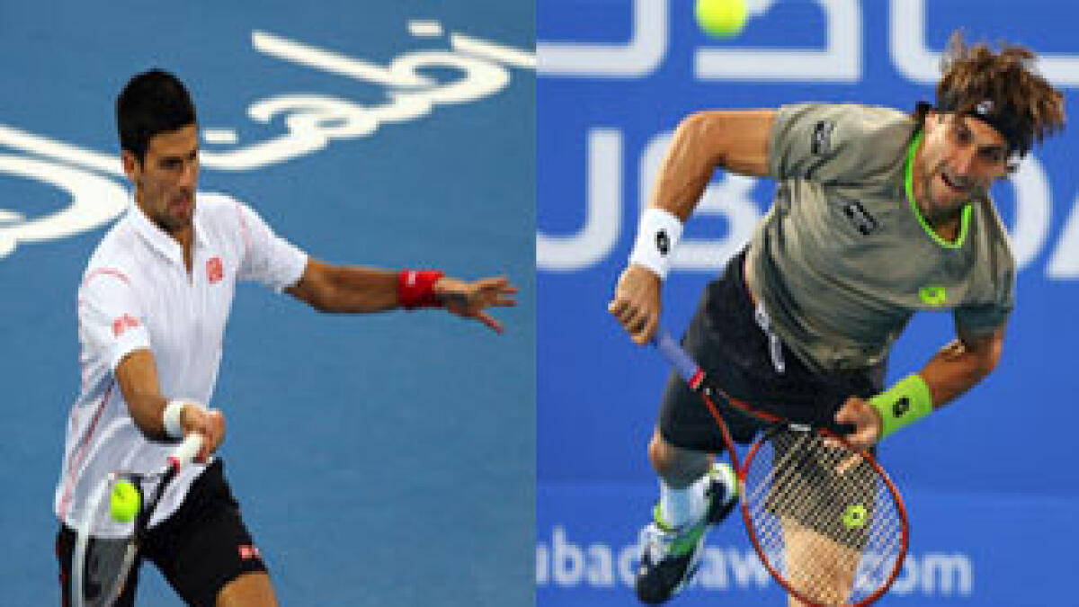 Novak Djokovic, David Ferrer to meet in Abu Dhabi final
