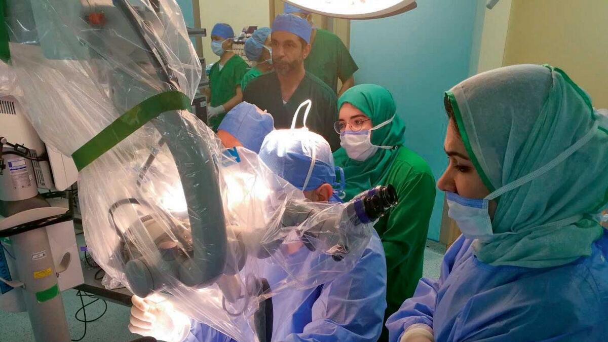 Cochlear implant was successfully performed on a 12-year-old Indian girl as part of a Year of Giving initiative. — Supplied photo