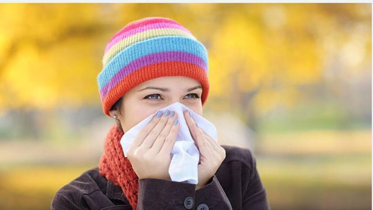 Battling changing weather, and flu