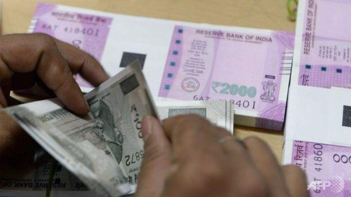 Rupee slips against dollar, reaches 17.35 vs dirham