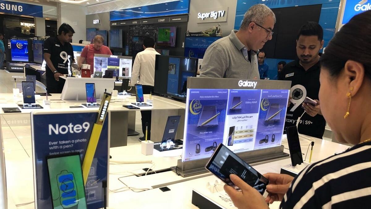 UAE retailers start pre-orders for Samsung Galaxy Note9