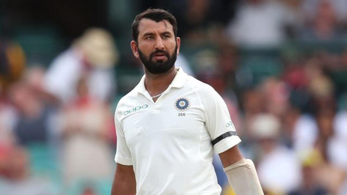 Pujara is looking to support his wife in doing household chore
