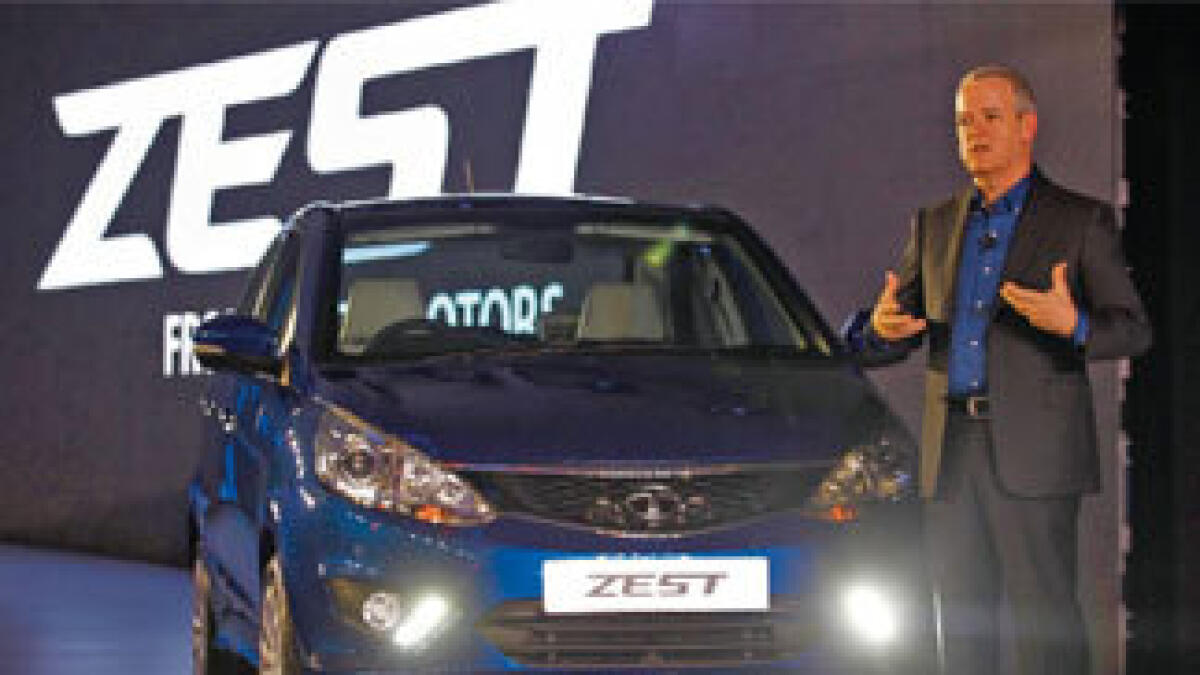 Tata Motors shows off first new cars in four years